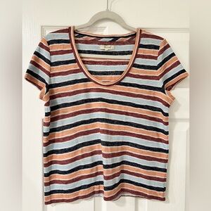 Madewell Striped T-Shirt Small
